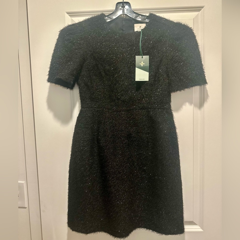 Tuckernuck Black and Silver Tinsel Corrine Dress
